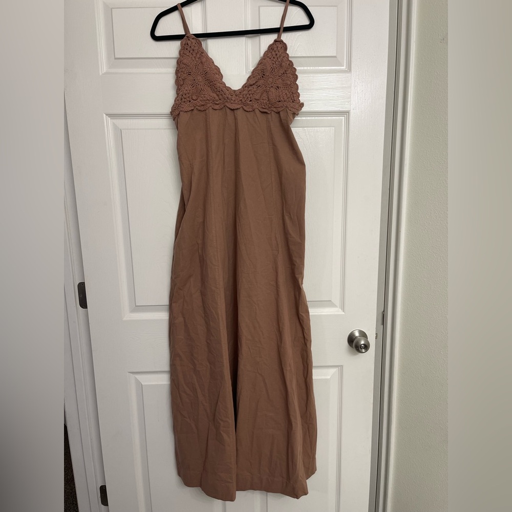 Free People Lovey Maxi Dress | Size Large